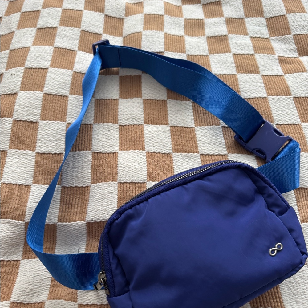 Royal Blue everywhere belt bag Crossbody Bag with Adjustable Strap